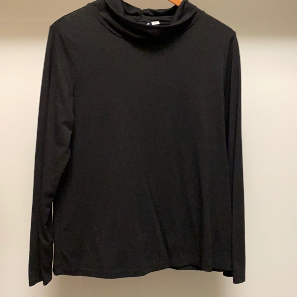 Black turtleneck